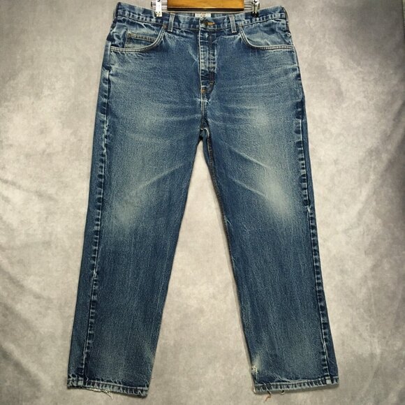 Tyndale FR Mens Flame Resistant Blue Jeans size 40x32 Work Denim Trades Pants